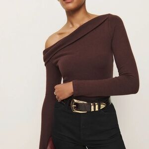 Reformation Elio Knit Top